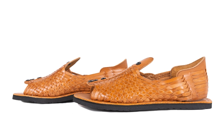 Leather Mexican Sandals For Man Huaraches Chedron Ces-003 - SHYS