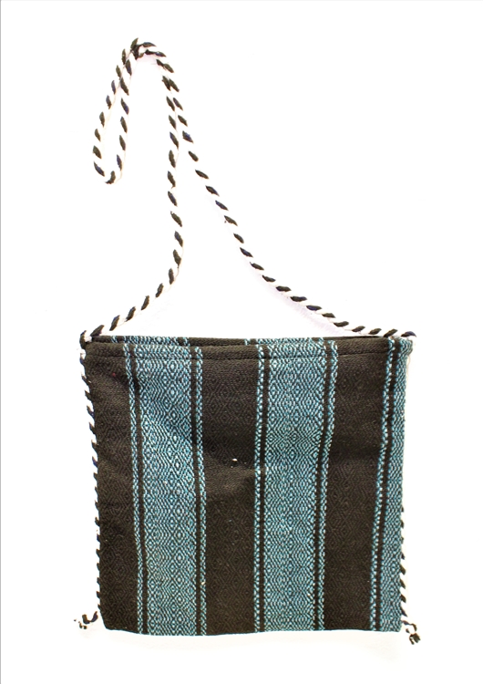 Mexico Rope Handle Bag Mexican Baja Bag with Rope Strap - Pattern 5